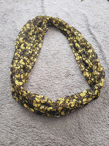 Wutang Infinity Scarf 2015 Black and Yellow.